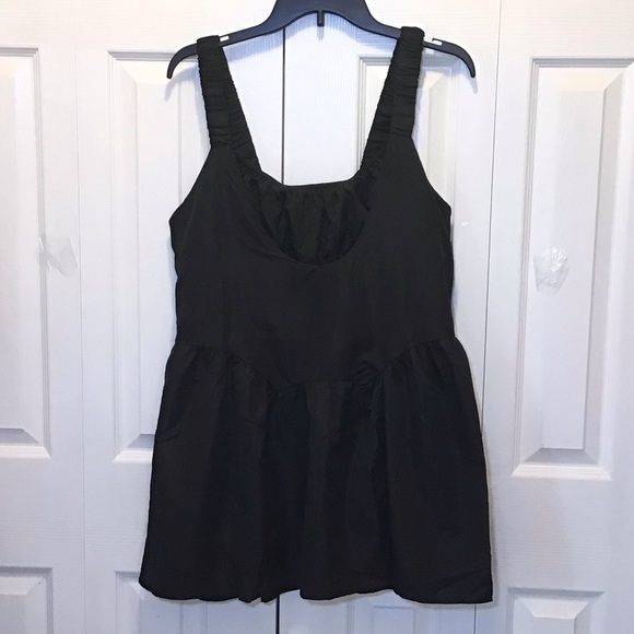 TCEC Women's Black Athletic Active Romper Dress - Picture 3 of 10